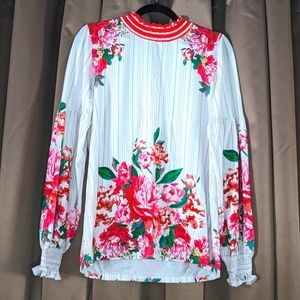 Long Sleeve Floral Top